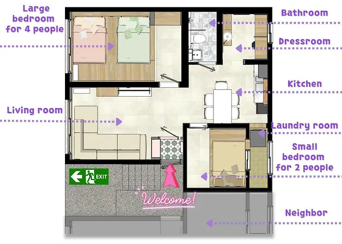 Near Lotte World! Best-rated Close To Seongsu, Gangnam, And Asan Medical Center *
